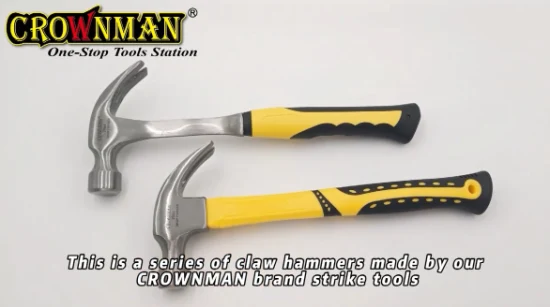 Crownman Punch Tools, молоток с раздвоенным хвостом из американской углеродистой стали, 8 унций/16 унций/20 унций